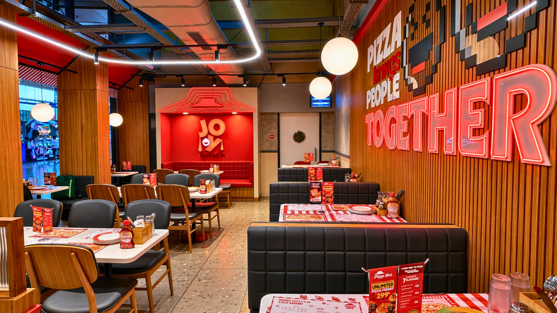 Reupholstered coffee shop furniture