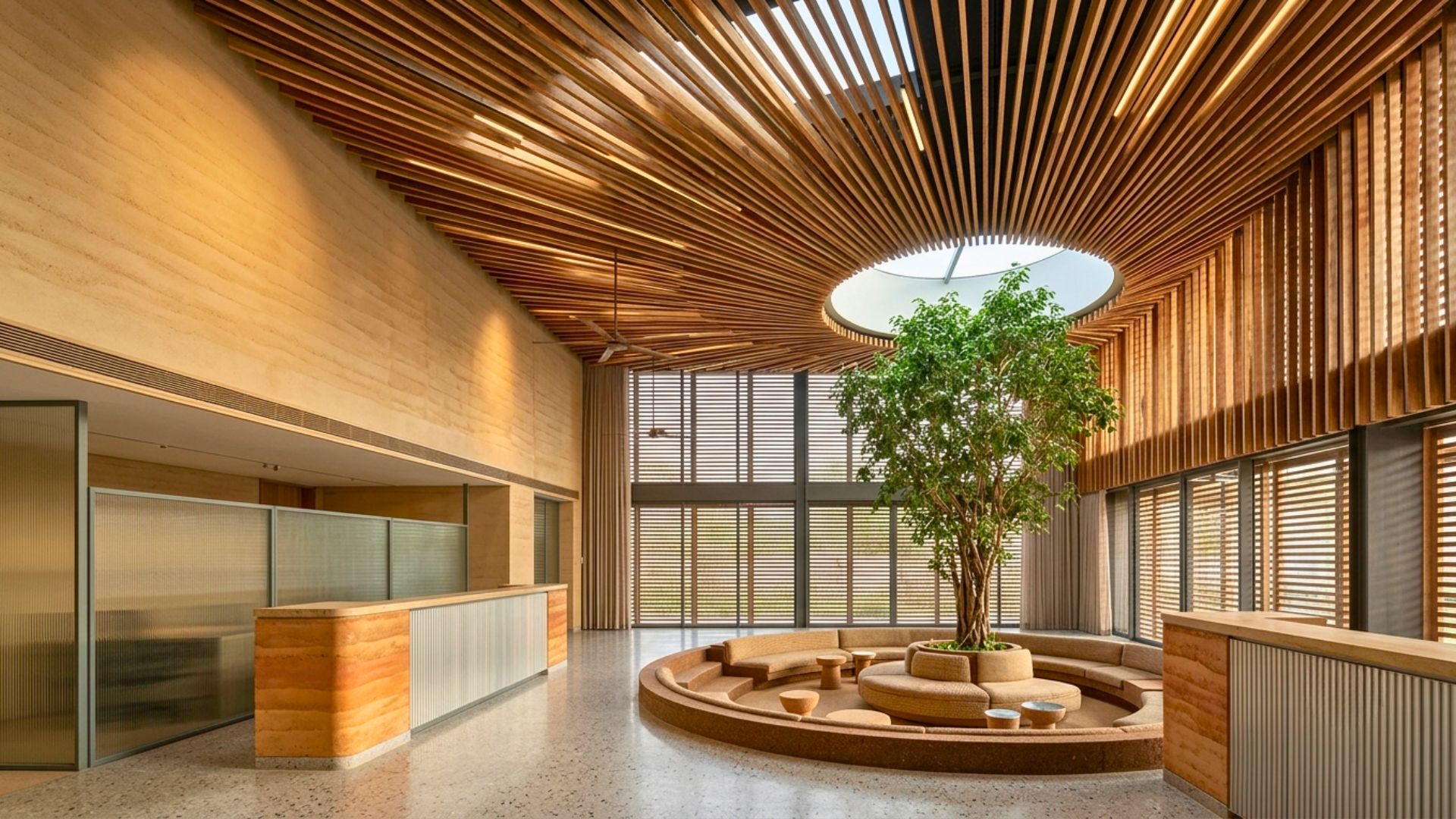 Eco-friendly materials used in hotel interior design