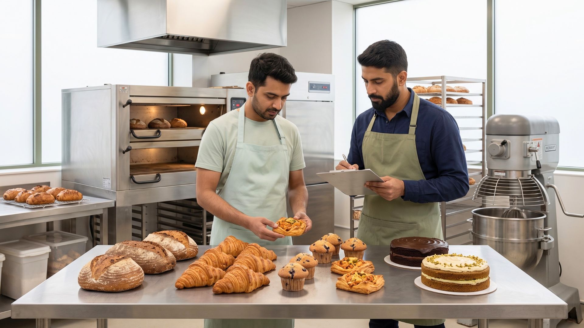 How to finalise bakery menu