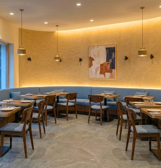What are the current trends for restaurant interior