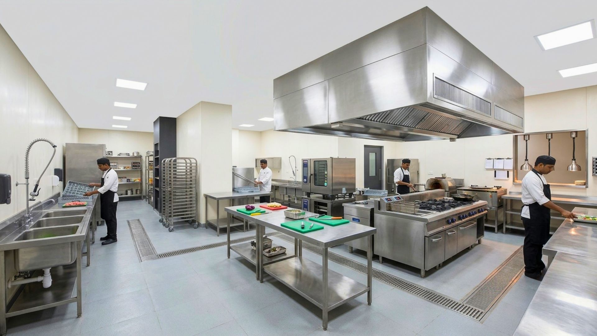 How to set up a commercial kitchen