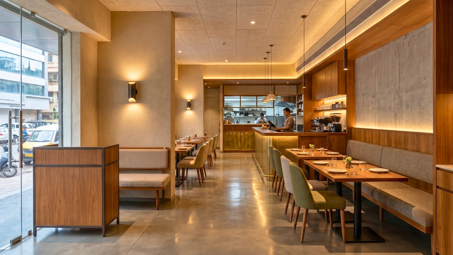 Restaurant occupancy planning based on fire safety and hygiene guidelines