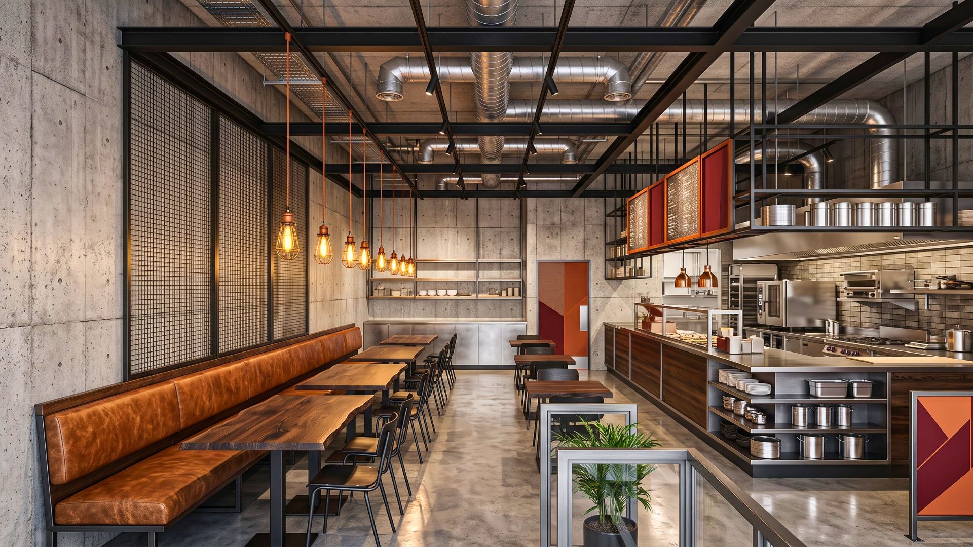 Reupholstered coffee shop furniture